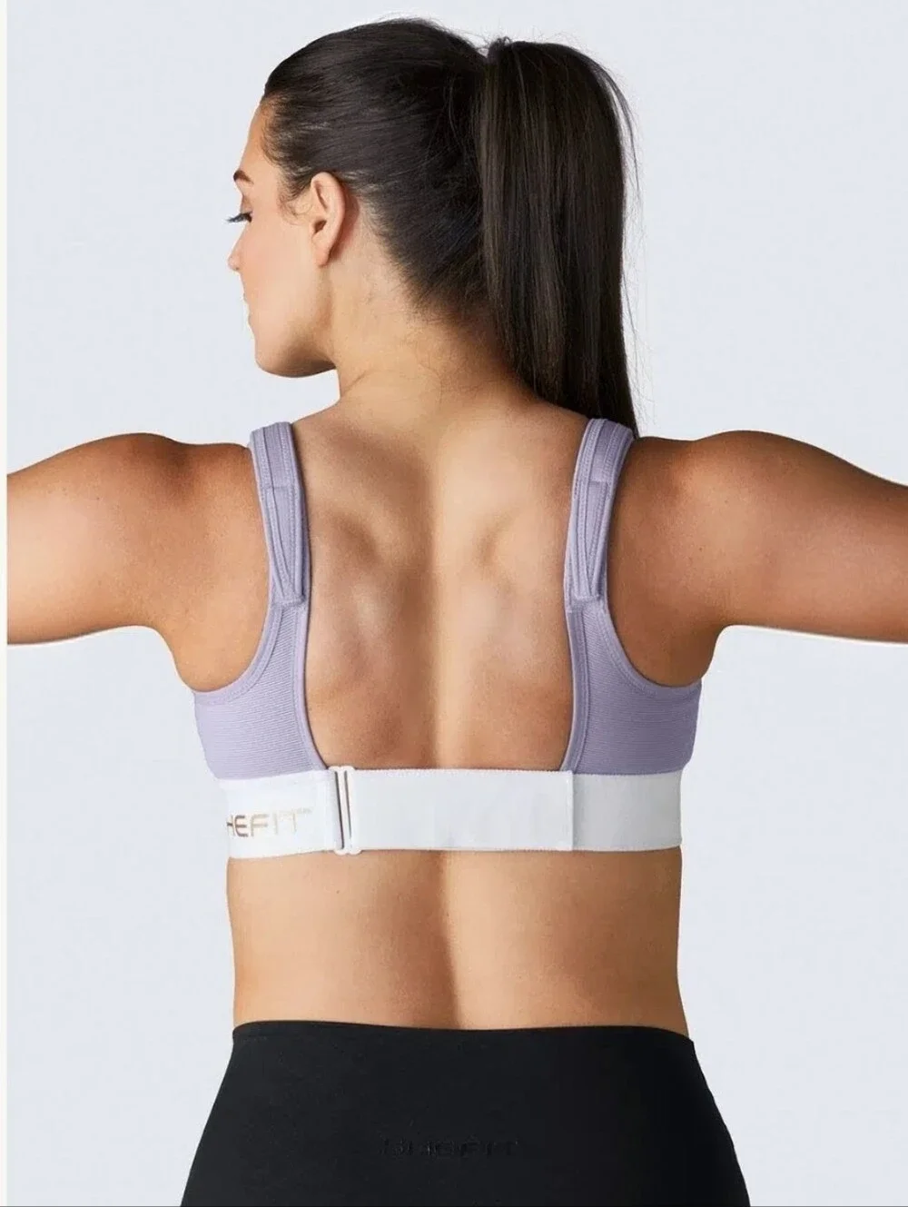 SheFit Ultimate Sports Bra High Impact 5Luxe Limited Edition Victorious Purple